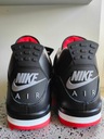 Topánky Nike Jordan 4 Retro Bred Reimagined 46 FV5029-006 Výška vysoká