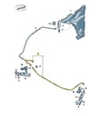 RURKA PRZEWÓD SPRYSKIWACZE REFLEKTOR AUDI A4 A5 B9 ORYGINAŁ ASO