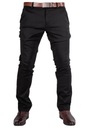 Элегантные мужские деловые брюки BLACK ALBERTO CHINOS, размер 34