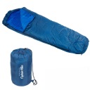 Спальный мешок для мамы темно-синего цвета.