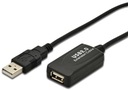 Удлинительный USB-кабель ACTIVE длиной 5 м с повторителем УСИЛИТЕЛЬ