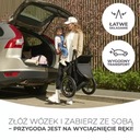 Kinderkraft Helsi Grey Wózek spacerowy Liczba kół 3