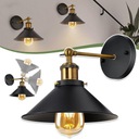 ПРОМЫШЛЕННЫЕ НАСТЕННЫЕ СВЕТИЛЬНИКИ В ВИНТАЖНОМ СТИЛЕ ДЛЯ СПАЛЬНИ, КУХНИ, ВАННОЙ КОМНАТЫ