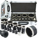 АЛМАЗНЫЕ СВЕРЛА ДЛЯ STONEBERRY 6-68MM НАБОР КОРОНОЧНЫХ ПИЛОВ В КОРПУСЕ 12 EL