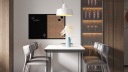 Доска COMBI пробковая магнитная черная 90x60 см