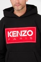 KENZO PARIS - Čierna pánska mikina s kapucňou r S Značka Kenzo