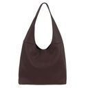 Итальянская шоколадная сумка натуральная кожаная сумка коричневая сумка Вера Пелле