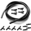 UNIVERSAL CABLE MANGA PARA LIMPIAPARABRISAS 2 METROS + CONECTORES JUEGO JUEGO 