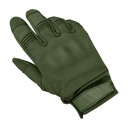 Camo Vojenské rukavice Taktické Combat Zelené L Hmotnosť (s balením) 0.1 kg