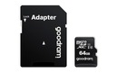 Pamäťová karta GOODRAM micro SD SDXC 64GB + ADAPTÉR Kód výrobcu M1AA-0640R11
