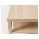 IKEA LACK stolík / lavica s policou 90x55 dub moridlový na bielo Zbierka LACK