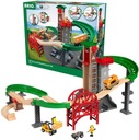 LANOVKA BRIO WORLD SET S DRÁHAMI SKLAD S DREVENÝM VÝŤAHOM 33887 Šírka produktu 72 cm