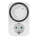 24-часовой аналоговый таймер, Schuko