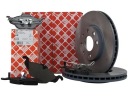 ПЕРЕДНИЕ ДИСКИ + КОЛОДКИ FEBI OPEL ASTRA II G 256MM