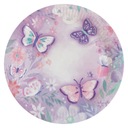 Motýľ Flutter Taniere fialové 23cm 8ks kvety Vzor Motýle