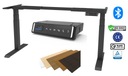 Электрически регулируемый стол TOP 200x80x2,5 см с ЖК-дисплеем и Bluetooth-приложением