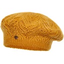 Beret damski DOMINICA Miodowy
