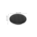 4PCS CAR DOOR KEYHOLE TRIM STICKERS ЧОРНИЙ PVC DECORATIVE LOCK HOLE GUARDS  (18435809694) фото min 9