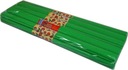 Зеленая гофрированная креповая бумага, яркие цвета, высокое качество