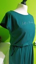 Zielona sukienka z kieszeniami Esmara 36-38 modal bawełna Kolor zielony
