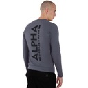 Longsleeve Alpha Industries Back Print Heavy 116571 136 Tmavosivá M Značka Alpha Industries