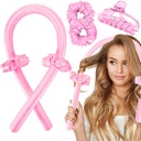 ВАЛИК ДЛЯ ЗАВИВКИ ВОЛОС БУЛЬЦЫ ДЛЯ ЗАВИВКИ ВОЛОС ПЛЁВКА + ПРЯЖКА НА ШАФТЕ ДЛЯ ВОЛОС + 2 РЕЗИНКИ