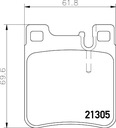 ZAPATAS DE FRENADO T1050 