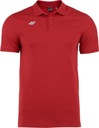 РУБАШКА ПОЛО 4F КРАСНАЯ ПОЛОВИНА 100% ХЛОПКА TSM008B размер S