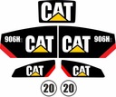 CAT 906H2 906 H2 ЛАМИНИРОВАННЫЕ НАКЛЕЙКИ CATERPILLAR