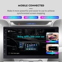 7-palcové 2DIN 2+32G autorádio HD Multimediálne Android Auto Universal Carplay Model Q91-7011A-2+32GB