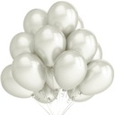 Воздушные шары Белый Металлик Свадьба День Рождения Большие 14 шт.