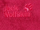 JACK WOLFSKIN MIKINA POLAR rozopínateľná pod krkom 140 Dominujúca farba ružová