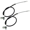 2x MERCEDES 190 W201 W124 ТРОС РУЧНОГО ТОРМОЗА