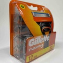 12x ВСТАВКИ GILLETTE FUSION 5 FUSION5 ЛЕЗВИЯ ОРИГИНАЛЬНЫЕ НОЖИ GILETTE GILLETE