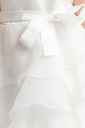 Spoločenské šaty Elodie - Elegantná a rafinovaná biela, 92/98 Veľkosť (new) 92 (87 - 92 cm)