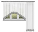 БАЛКОННЫЙ КОМПЛЕКТ ШТОР С ЦИРКОНИЯМИ 545х250см