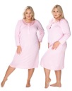 НОЧНАЯ РУБАШКА БЕЗ ПУГОВИЦ ANTONINA PINK 54