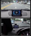 СМАРТ HUD P22 GPS OBD2 Z PREDKOSCIOMIERZEM PRZEZIERNYM, 12 JEZYKOW  фото 8