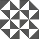 ПЭЧВОРК ЧЕРНО-БЕЛЫЙ 25X25 КЕРОС ГАТ. И