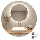 СВЕТОДИОДНОЕ ЗЕРКАЛО для ВАННОЙ 60 см КРУГЛОЕ КОЛЕСО С ПОДСВЕТКОЙ И СВЕТОДИОДНОЙ ПОДСВЕТКОЙ ФРЕЗИЯ