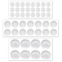 БУФЕРЫ СИЛИКОНОВЫЕ САМОКЛЕЯЩИЕСЯ РЕЗИНОВЫЕ 46 ШТ.