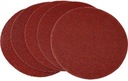 100szt PAPIER ŚCIERNY RZEP KRĄŻEK DYSK 125mm 120