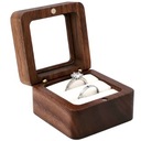 ДЕРЕВЯННАЯ КОРОБКА ДЛЯ ОБРУЧАЛЬНЫХ КОЛЬЦИЙ ОБРУЧАЛЬНОЕ КОЛЬЦО В РУСТИКЕ БОХО