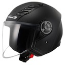 LS2 OF616 AIRFLOW II SOLID MATT BLACK 06 MOTOCYKLOVÁ PRILBA OTVORENÁ JET