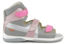 MEMO IRIS sandały buty diagnostyczno korekcyjne dziewczęce 32 Kolor różowy
