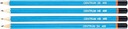НАБОР КАРАНДАШЕЙ - 4 шт. 2H, 2B, HB, HB - ЦЕНТР.