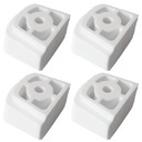 Croxer Optima/Exima Белый тормоз для роликовых коньков 4 шт.