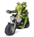 ФИГУРКА ЛЯГУШКИ ПАРА НА МОТОЦИКЛЕ
