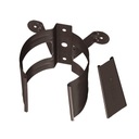 Зажим BILKA ø90мм ТЕМНО-КОРИЧНЕВЫЙ МЕТАЛЛ