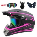 CASCO PARA MOTOCICLETA OFF-ROAD ENDURO MOTOCROSS +GOGLE + CAPO + GUANTES 